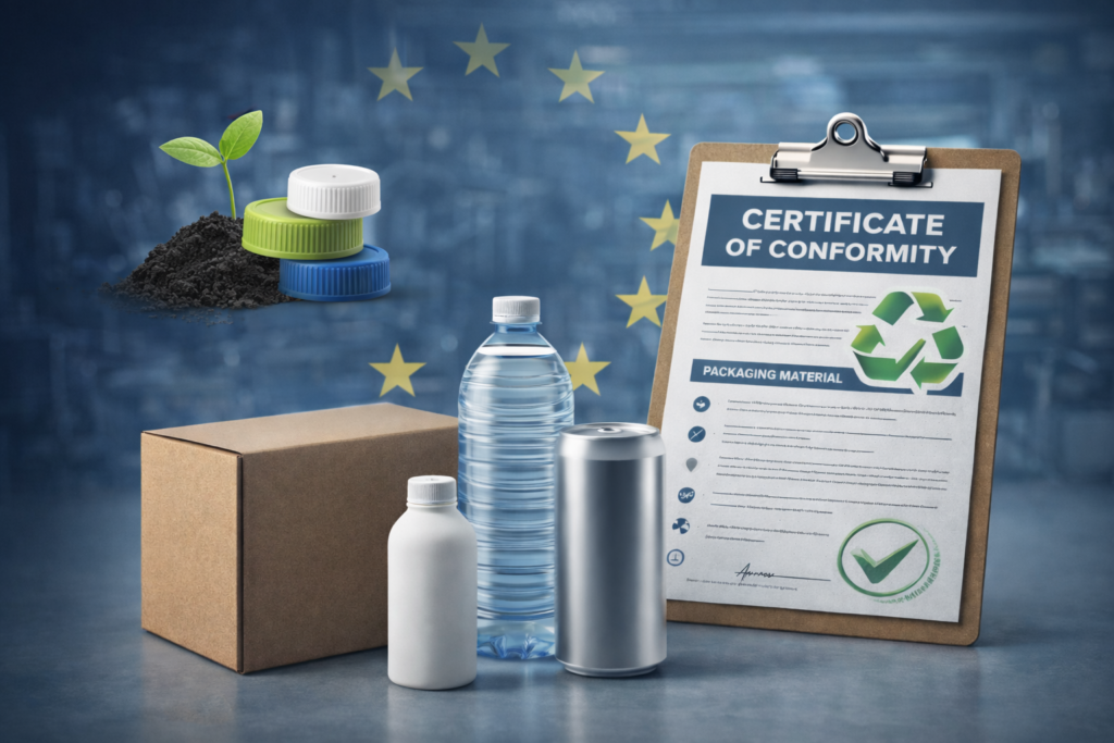 PCoF - Potrdilo o skladnosti embalaže (PPWR)